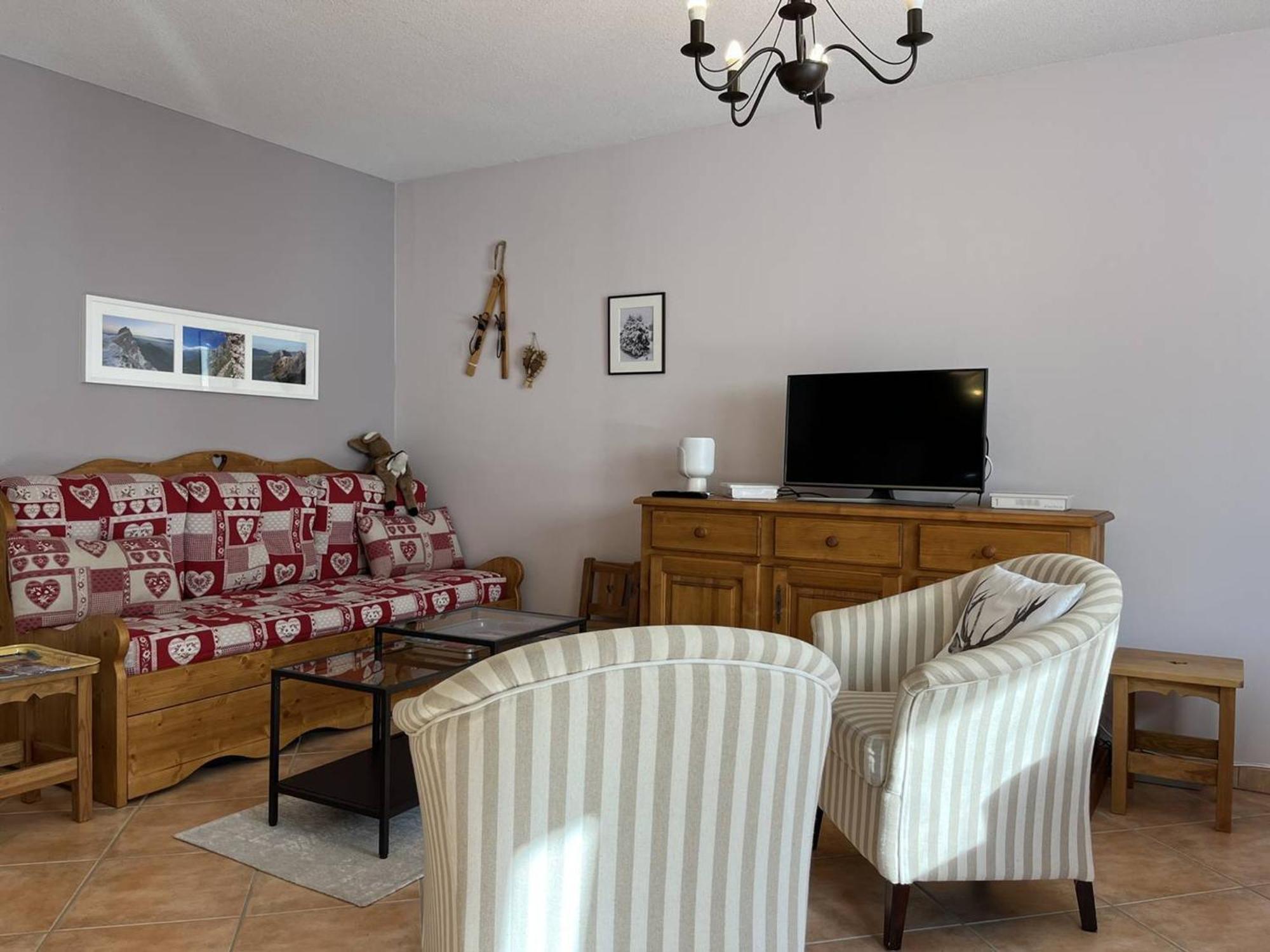 Appartement Fonctionnel Avec Balcon, Garage Et Wifi - Parfait Pour 4 Personnes Pres Des Pistes - Fr-1-548-25 Villard-de-Lans Luaran gambar